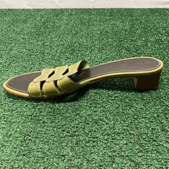 Cole Haan Green Slide Sandals women’s size 8 (OKPM-07-080) - Picture 6 of 9